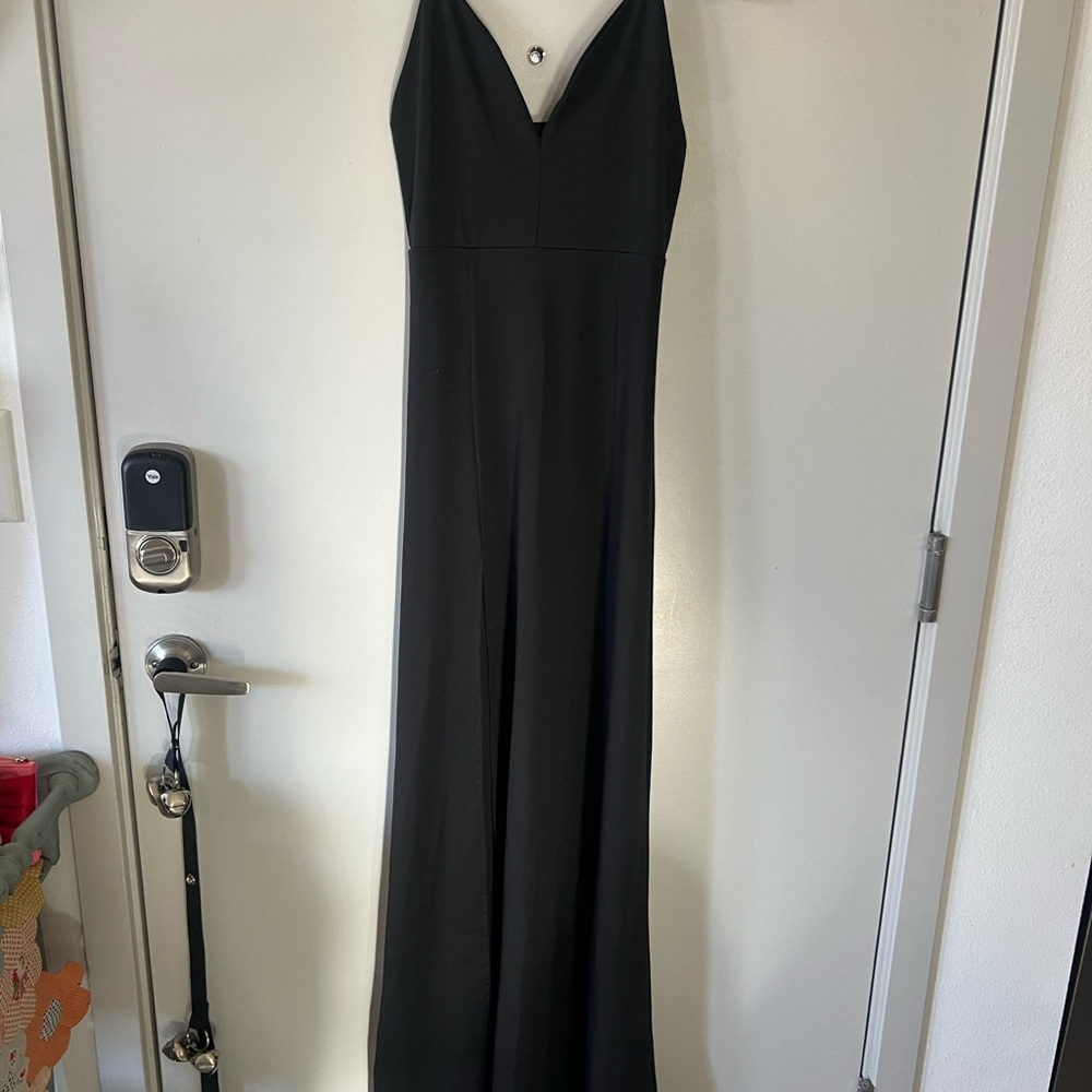 Elegant Black Maxi Dress